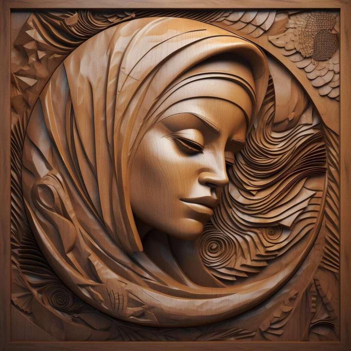 نموذج ثلاثي الأبعاد لآلة CNC 3D Art 